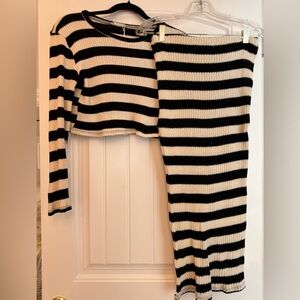 Zara matching knit set